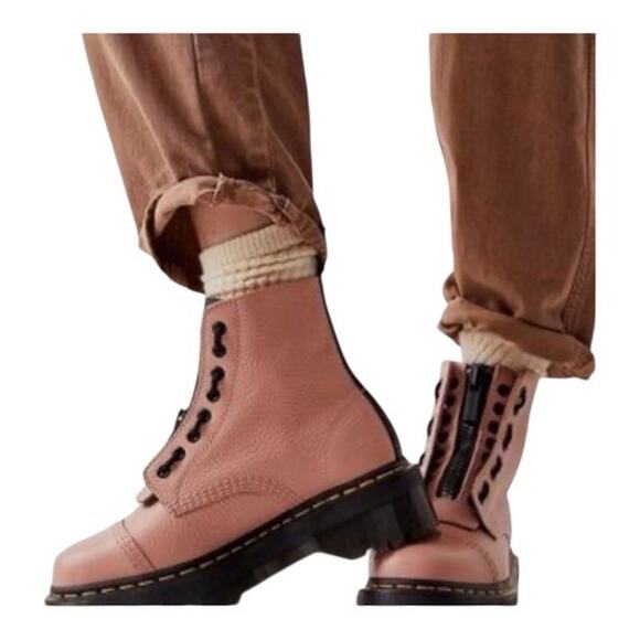 Dr. Marten Sinclair Boots Woman 6 Pink NWOT - Picture 2 of 8